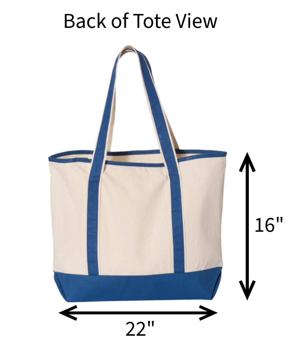 Texas Tech Personalized Custom Embroidered 34.6L XL Canvas Tote Bag