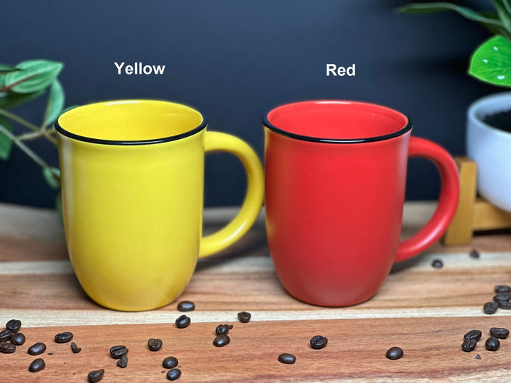 Sand Carved Deep Etched Shh Almost Speak 14 oz. Ceramic Coffee Mug