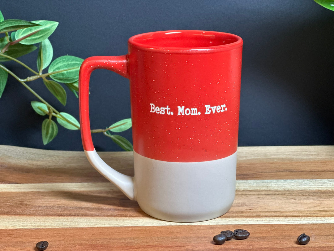Sand Carved Deep Etched Best.Mom.Ever. 16oz. Coffee Mug Cup