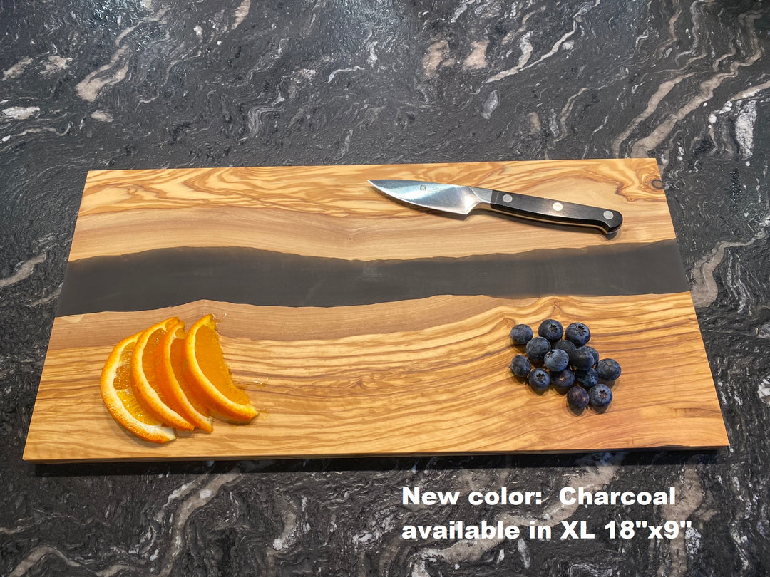 Hebrew Hamotzi Challah board, Olive Wood Charcuterie Board with Resin, Jewish Wedding Engagement Gift,  Housewarming New Home Gift