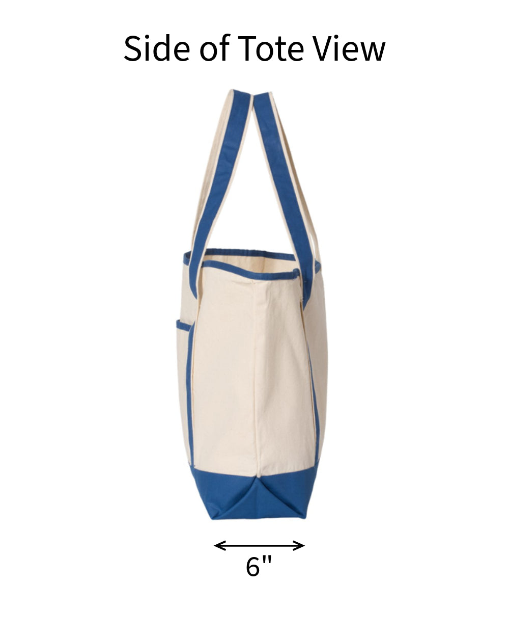 Texas Tech Personalized Custom Embroidered 34.6L XL Canvas Tote Bag