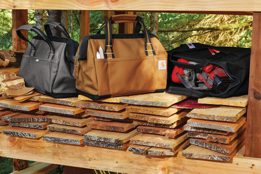 Embroidered Carhartt® Foundry Series 14” Zippered Tool Bag
