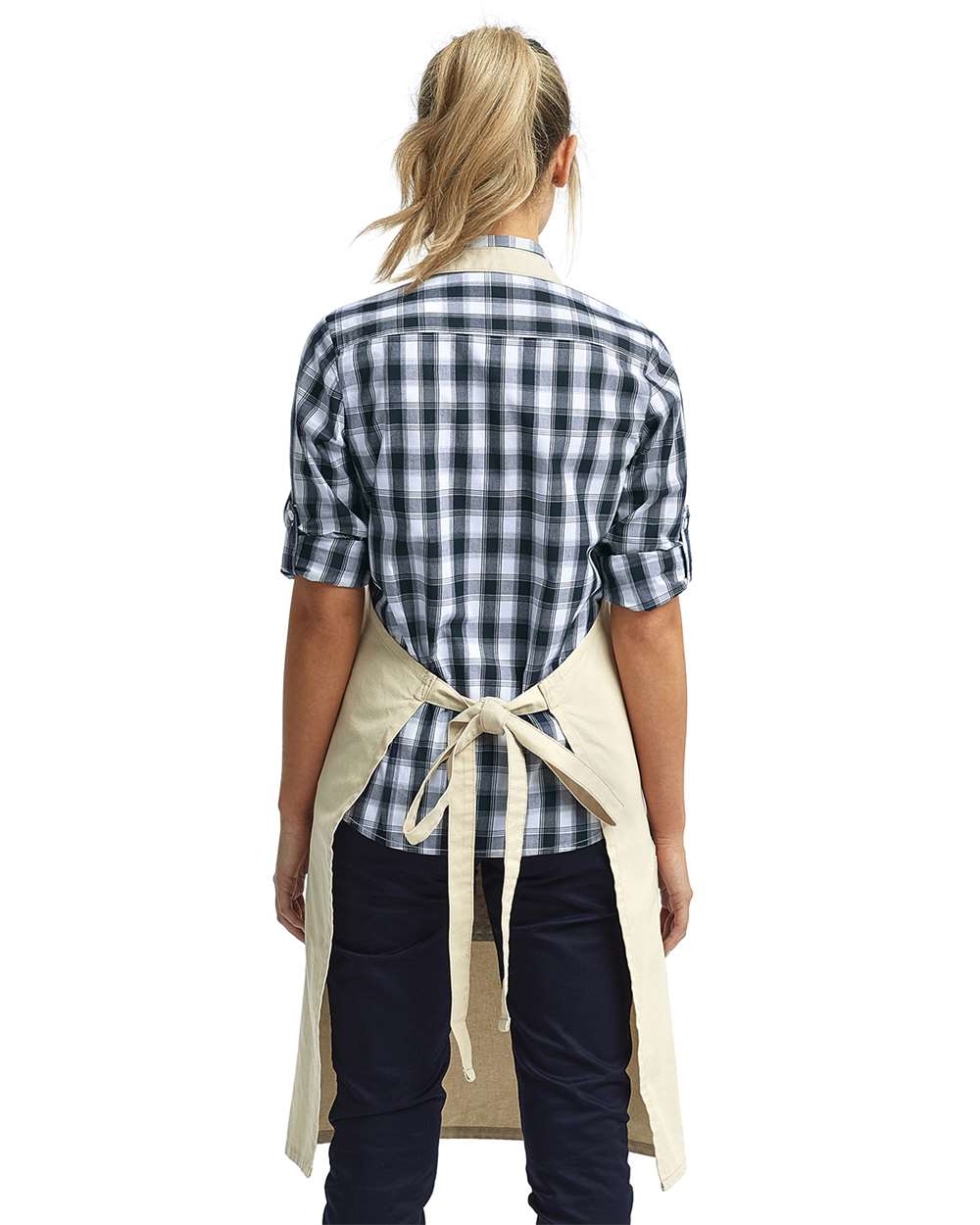 Embroidered Unisex Apron With Name and Chef Hat