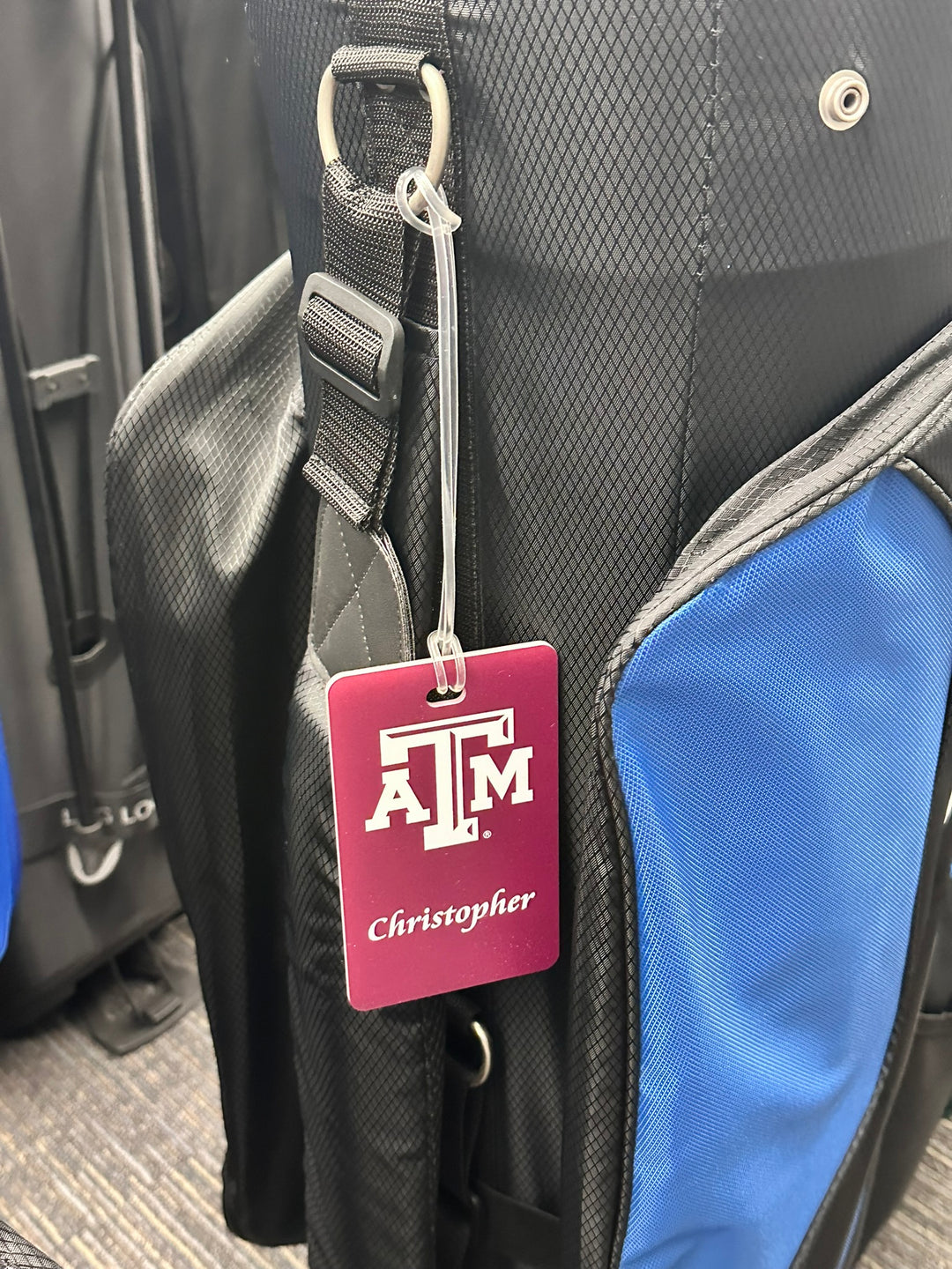 Texas A&M Personalized Golf Bag Tag