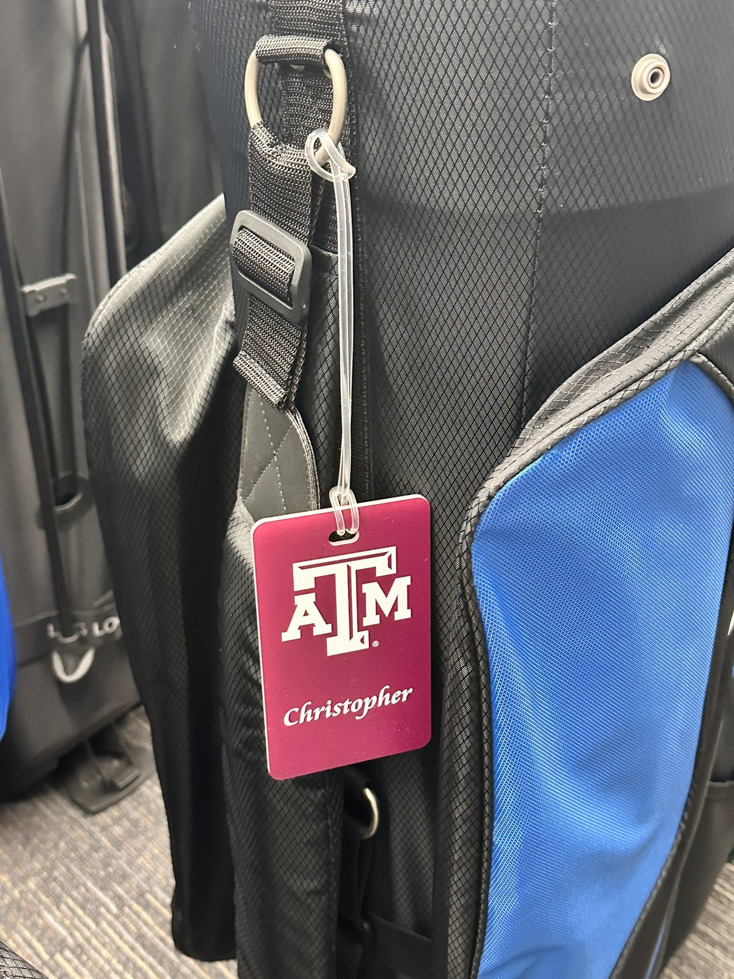 Texas A&M Personalized Golf Bag Tag