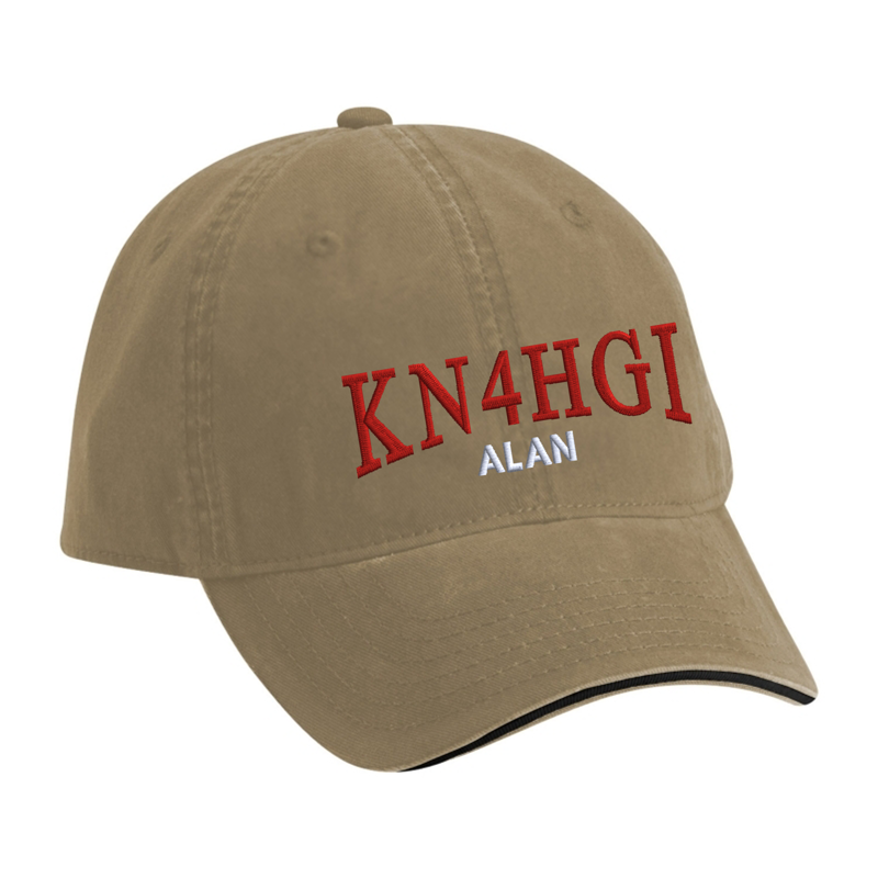 Front Khaki - Black