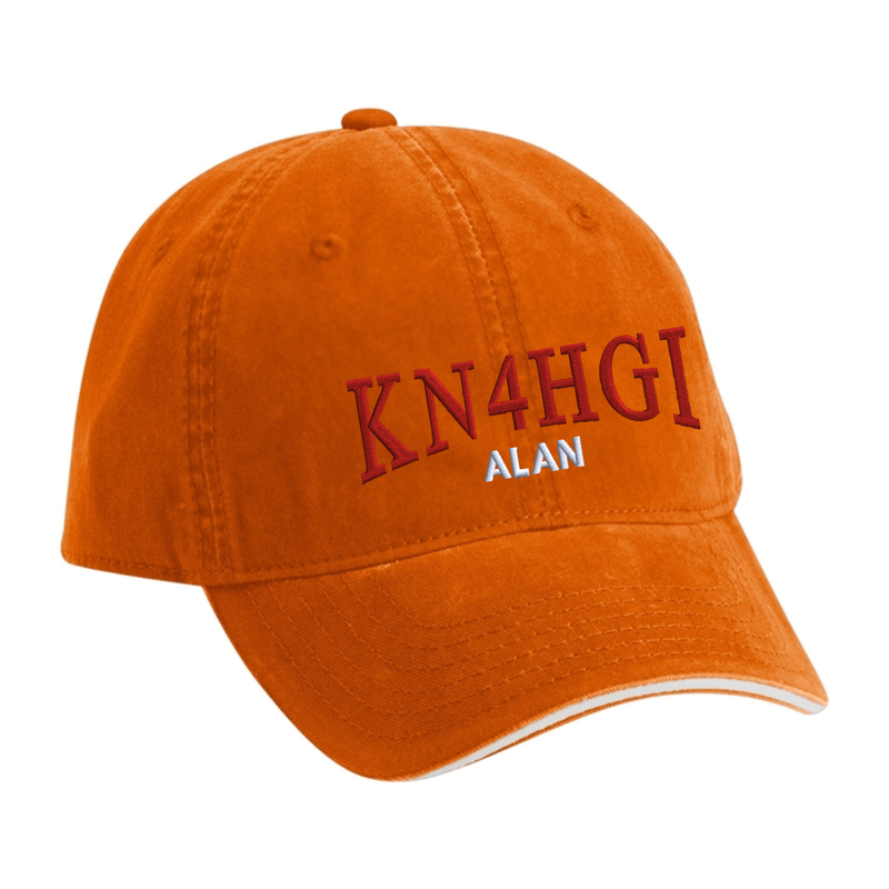 Front Orange - White