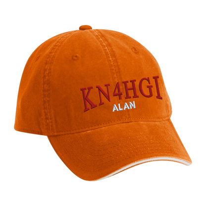 Front Orange - White