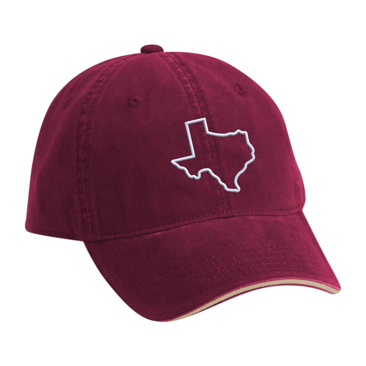 Front Maroon - Khaki
