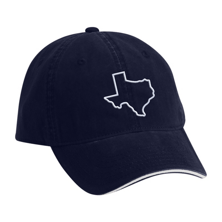 Front Navy - White