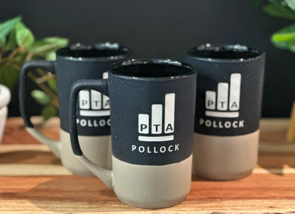 Custom Corporate Logo Deep Etched Mug