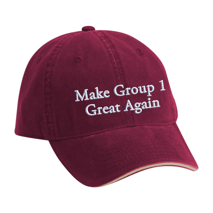 Front Maroon - Khaki