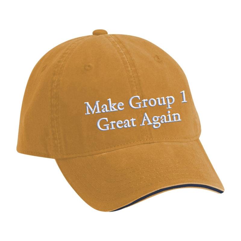 Front Mustard - Navy