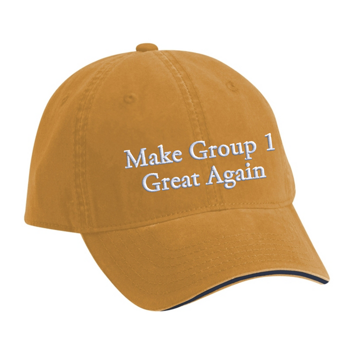 Front Mustard - Navy