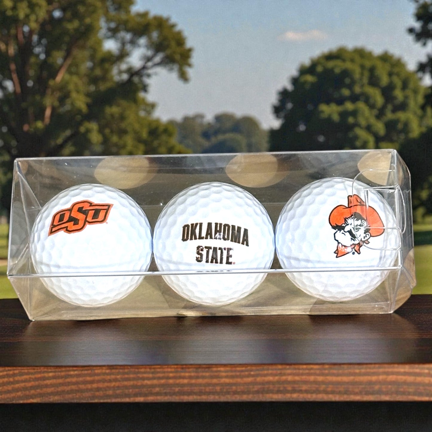 Oklahoma State University golf balls