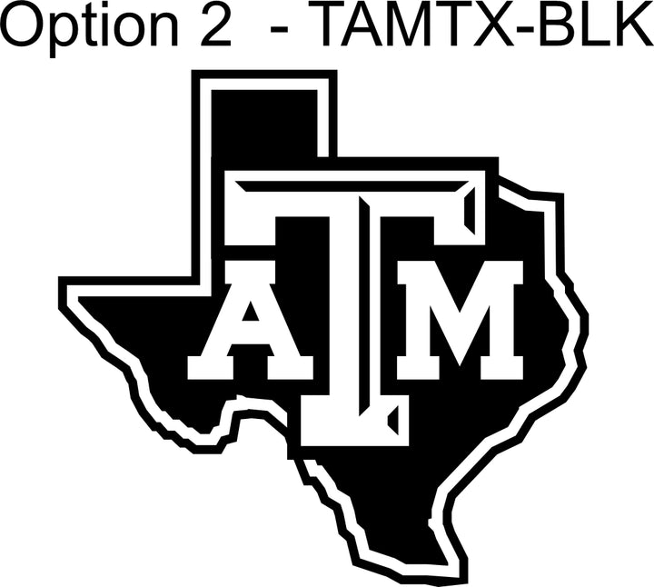 Engraved Texas A&M Aggie Ring Tray