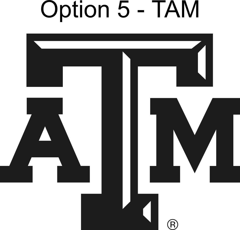 Engraved Texas A&M Aggie Ring Tray
