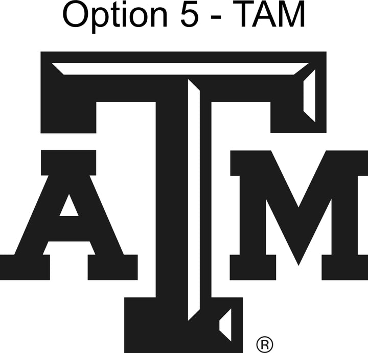 Engraved Texas A&M Aggie Ring Tray