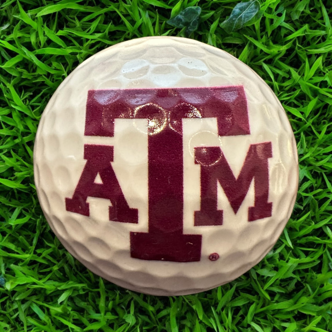 Custom UV Printed Texas A&M Golf Balls