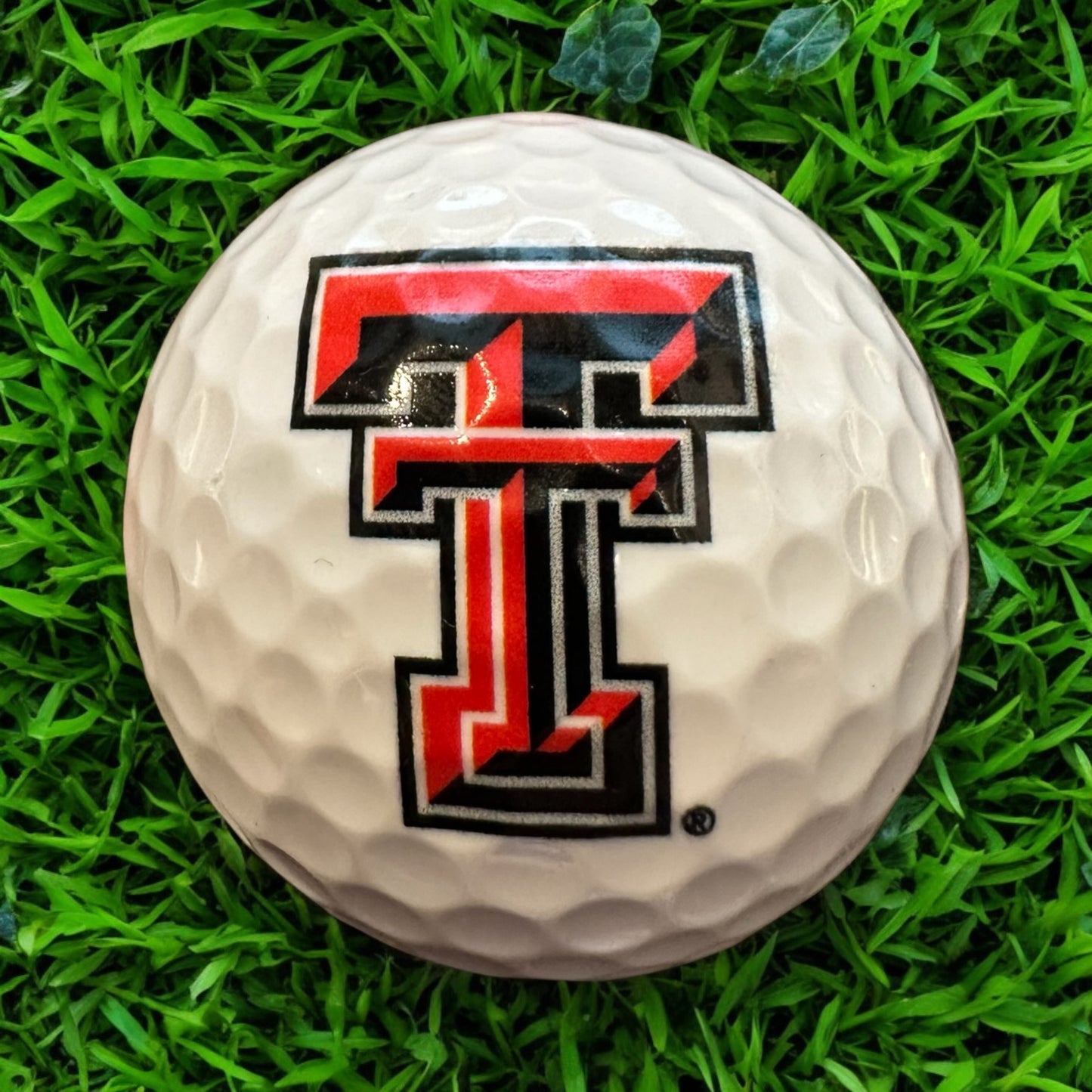 Custom UV Printed Texas Tech Golf Balls