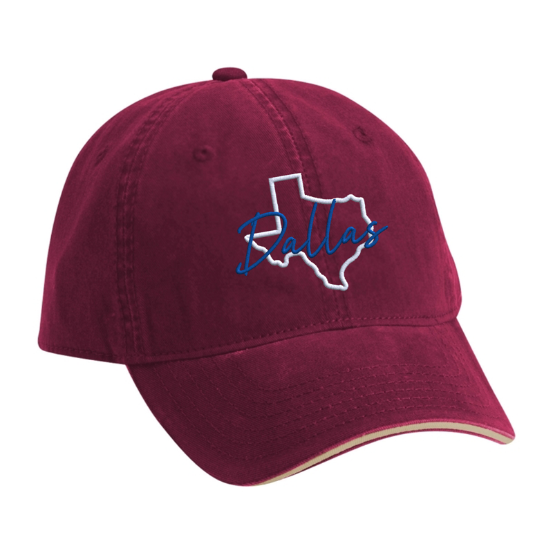 Front Maroon - Khaki
