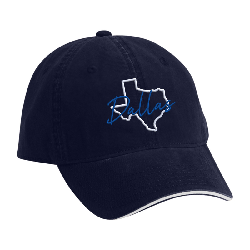 Front Navy - White
