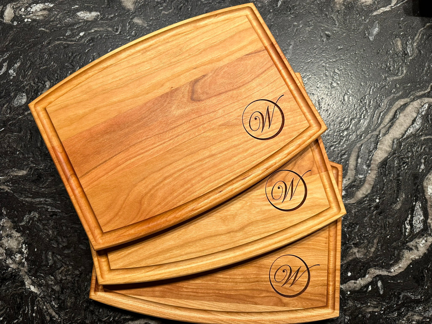 Custom Cutting Board Engraved with Corporate Logo