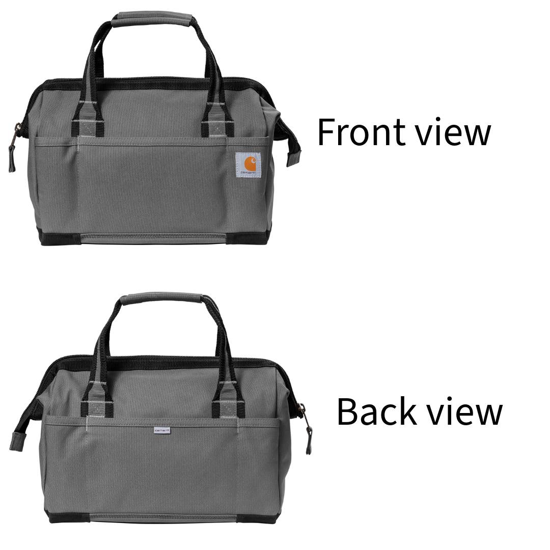 Embroidered Carhartt® Foundry Series 14” Zippered Tool Bag