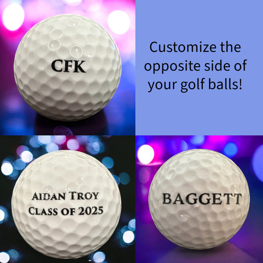 Golf Ball Personalization Upcharge