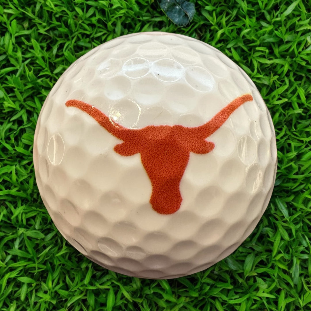 Custom UV Printed University of Texas Golf Balls