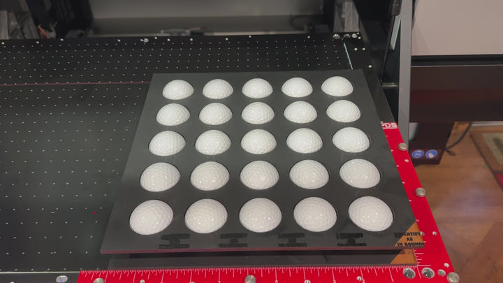 Custom UV Printed Texas Tech Golf Balls