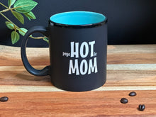 Load image into Gallery viewer, Personalized Sand Carved Deep Etched PsycHOTic MOM Coffee Mug
