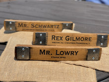 Load image into Gallery viewer, Whiskey Barrel Desk Nameplate
