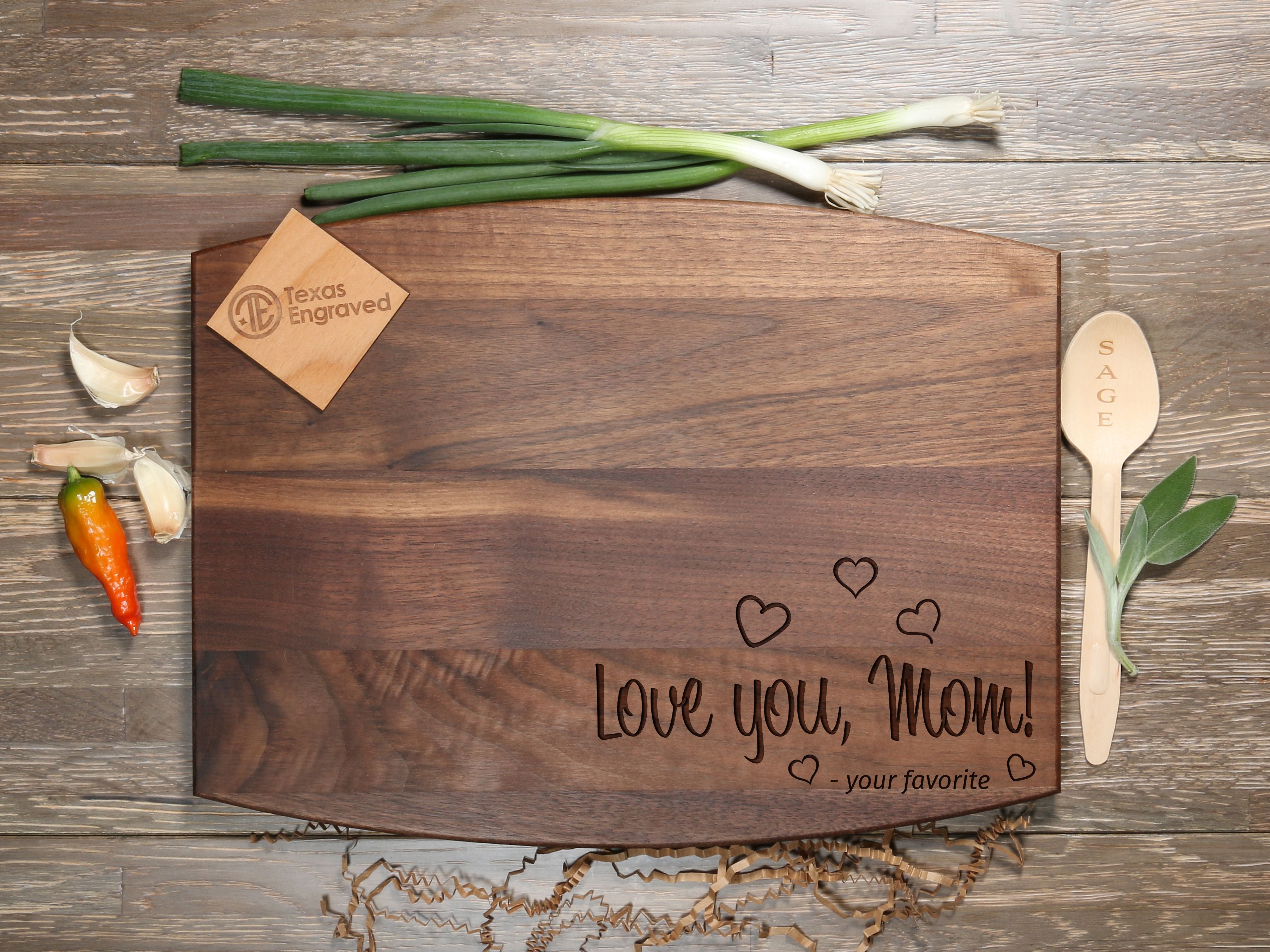  KOLWOVEN Cutting Board Gifts for Mom from Daughter