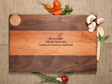 Load image into Gallery viewer, Last Name with Flourishes Cutting Board - D4
