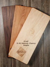 Load image into Gallery viewer, Elegant Last Name Engraved Charcuterie and Cheese Board - D12
